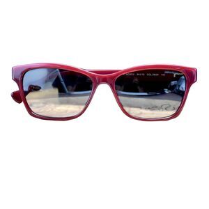 Zadig & Voltaire Gradient Sunglasses- Red Frame/Brown Lens